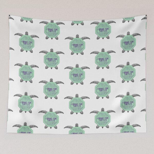 Item preview, Copy of I brake for turtles I brake for critters animals funny gifts for turtles lovers and for lovers of animals designed and sold by MatthewViews.