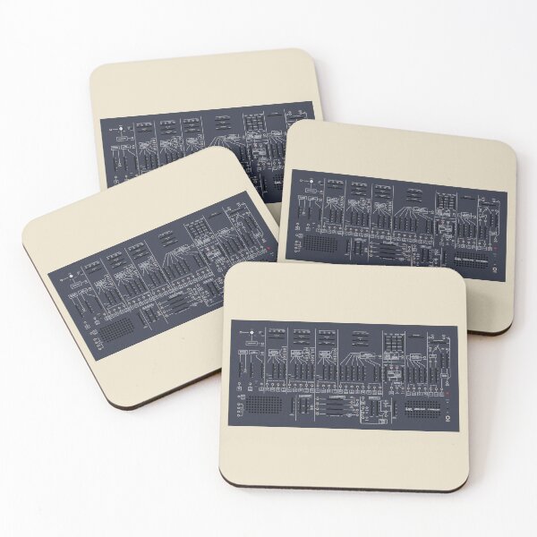 Item preview, ARP 2600 - White/Blue - No Keyboard designed and sold by ABSTRACT-IVISM.