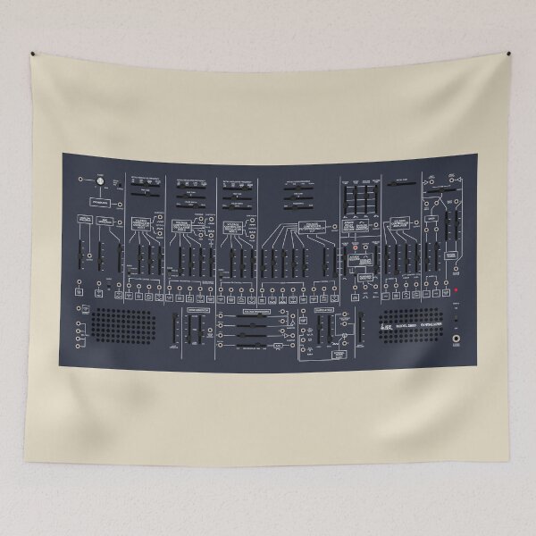 Item preview, ARP 2600 - White/Blue - No Keyboard designed and sold by ABSTRACT-IVISM.