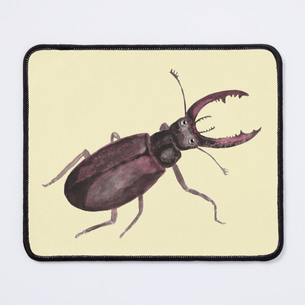 Item preview, Cute Greater Stag Beetle Illustration designed and sold by Julia Doria.