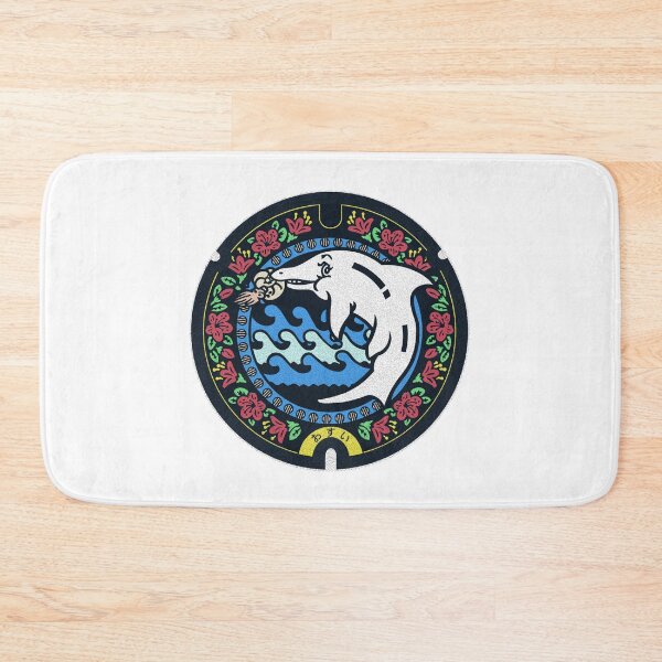 Item preview, Minamisanriku Town Manhole Cover Art designed and sold by Musashi1996Art.