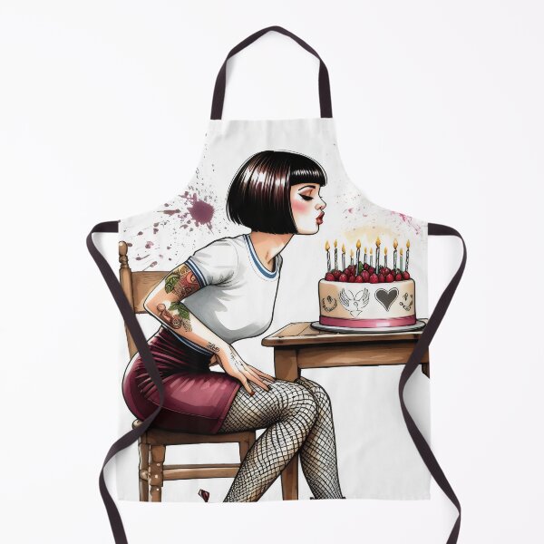 Item preview, Ska, Mod, Skinhead girl birthday cake designed and sold by fatbanana.