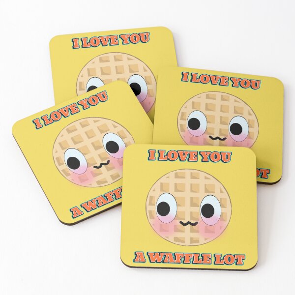 Item preview, I love you a waffle lot designed and sold by SapphosViolets.