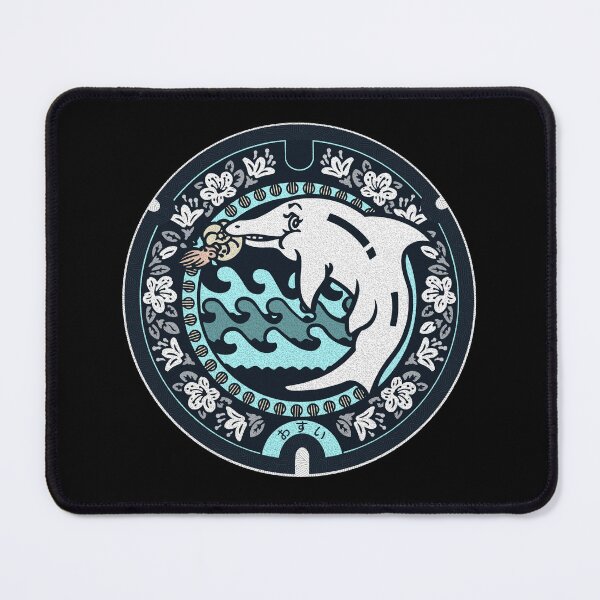 Item preview, Minamisanriku Town Manhole Cover Art 2 designed and sold by Musashi1996Art.