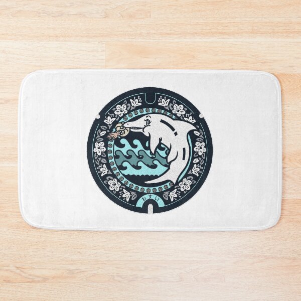 Item preview, Minamisanriku Town Manhole Cover Art 2 designed and sold by Musashi1996Art.