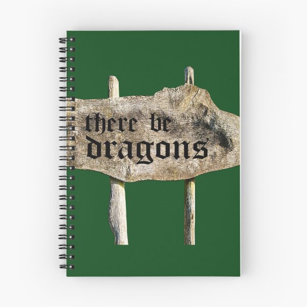 Item preview, There Be Dragons designed and sold by Surreallytee.