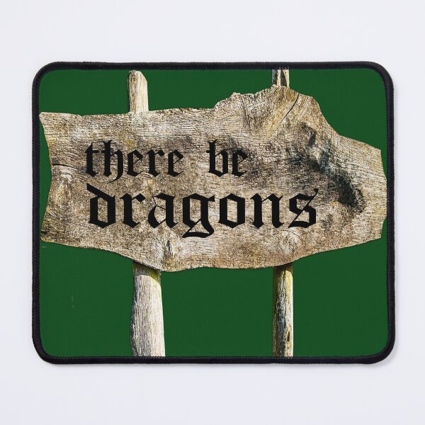 Item preview, There Be Dragons designed and sold by Surreallytee.