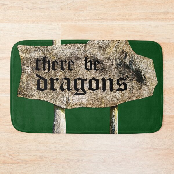 Item preview, There Be Dragons designed and sold by Surreallytee.