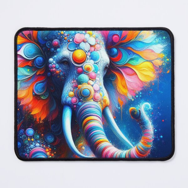 Item preview, Rainbow Elephant designed and sold by connie campbell.
