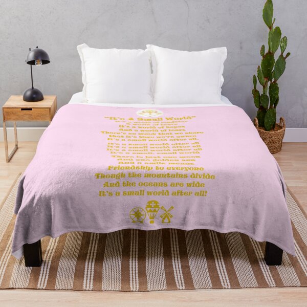 Item preview, Its A Small World-Pink designed and sold by TheCaliGirls.