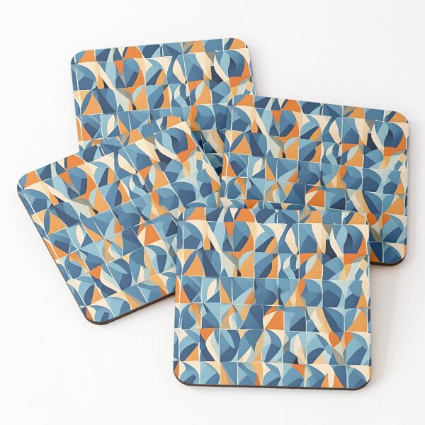 Item preview, Blue Brown Pattern designed and sold by PastelDreamz.