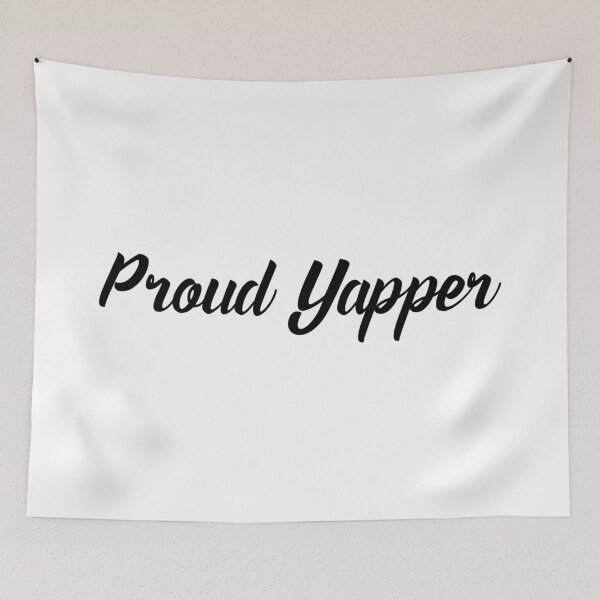 Item preview, Proud Yapper designed and sold by ZenStitchMotifs.