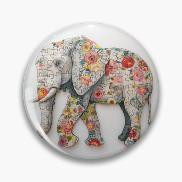 Item preview, Puzzled Elephant designed and sold by aginlow.