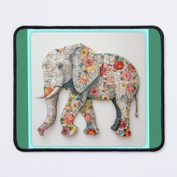 Item preview, Puzzled Elephant designed and sold by aginlow.