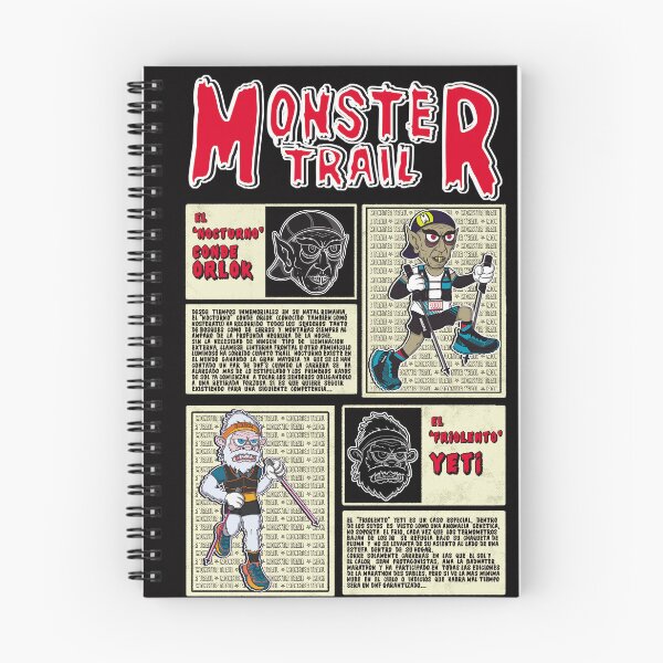 Item preview, monster trail newspaper designed and sold by AlvaroAA.