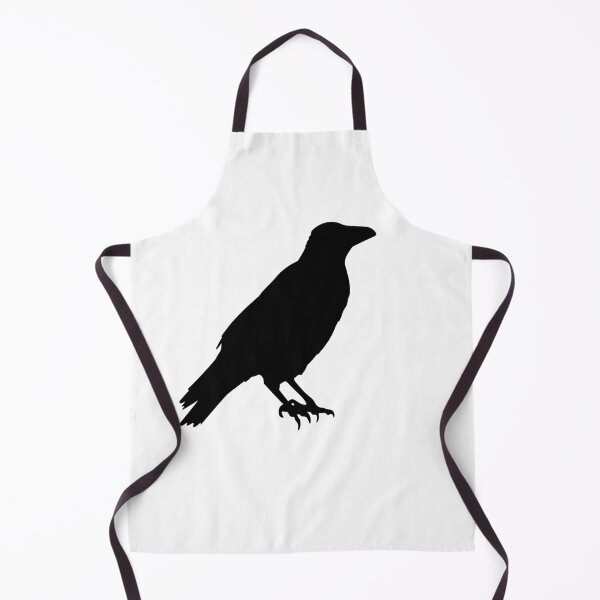 Item preview, Black Raven Silhouette designed and sold by MountMercantile.