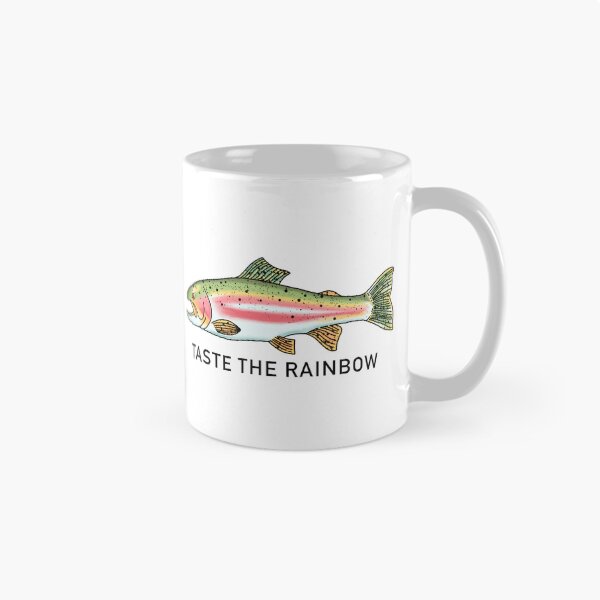 Item preview, Taste the rainbow trout designed and sold by Wilder Blue Studio.