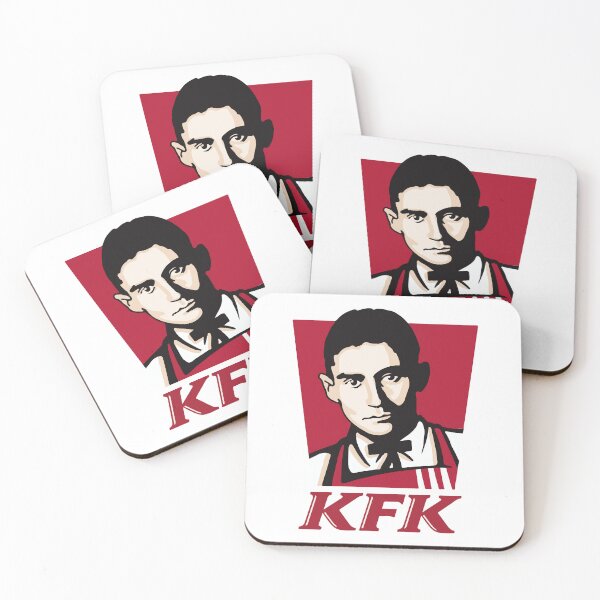 Item preview, KFK Franz Kafka fried chicken designed and sold by LuksTEESred.