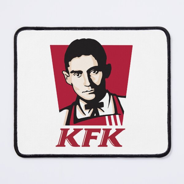 Item preview, KFK Franz Kafka fried chicken designed and sold by LuksTEESred.