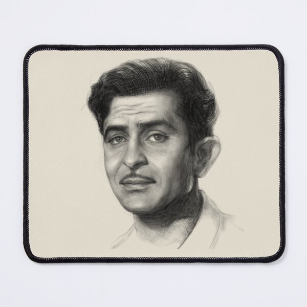 Item preview, Pencil sketch from a photo of Raj Kapoor designed and sold by maria0505.