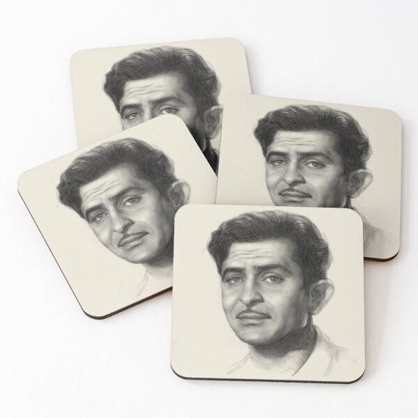Item preview, Pencil sketch from a photo of Raj Kapoor designed and sold by maria0505.