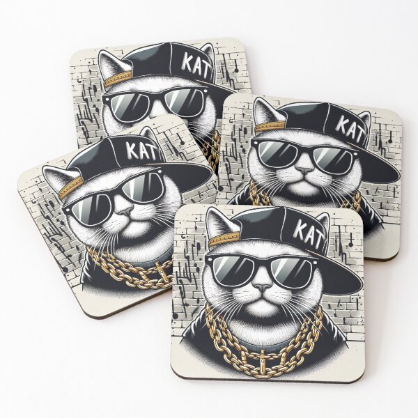 Item preview, Hip Hop Cat designed and sold by Myra365Art.