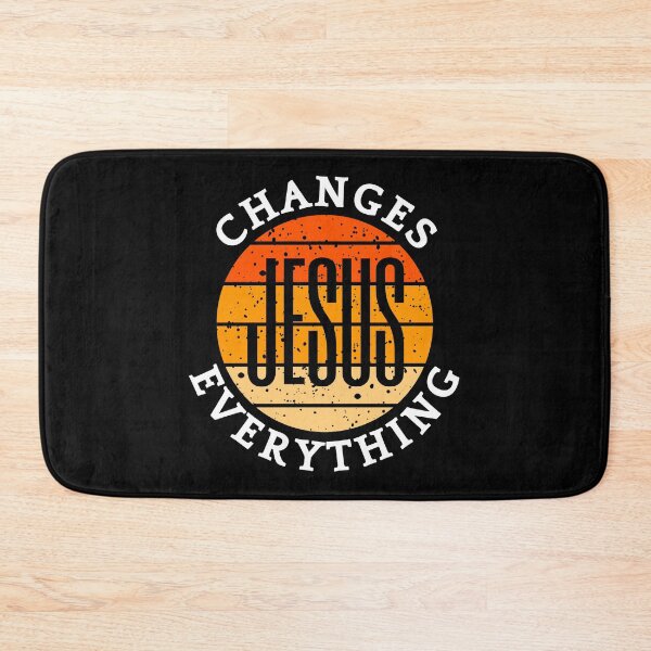 Item preview, Jesus Changes Everything, Christian quotes.  designed and sold by MoriaStore.