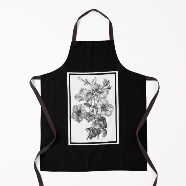Item preview, Vintage 5 Petal Flower- 1901 Black and White Book Illustration designed and sold by MountMercantile.