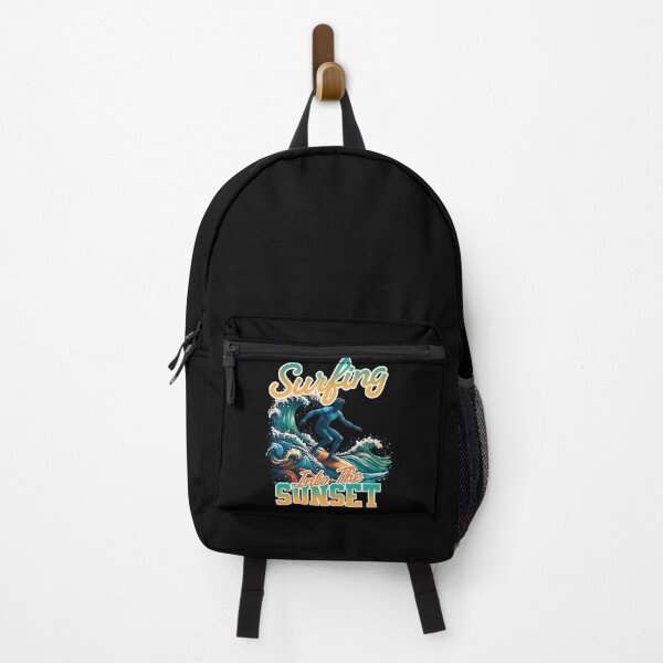 Item preview, SURFING INTO THE SUNSET | Surf Lovers designed and sold by PRINYOS.