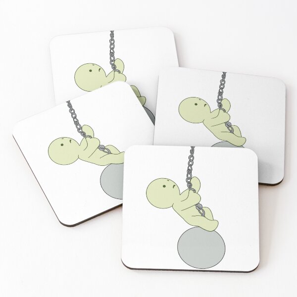 Item preview, wrecking ball smiski sticker designed and sold by simpleactivist.