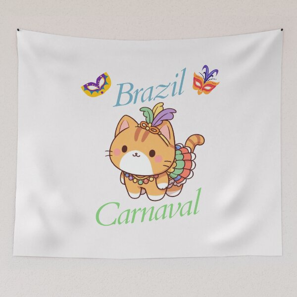 Item preview, Carnaval Cat designed and sold by LemuellTrends.