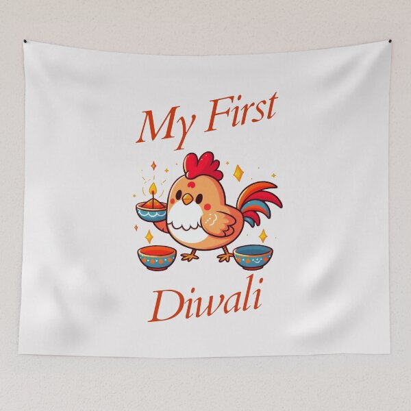 Item preview, my first diwali Chicken designed and sold by LemuellTrends.