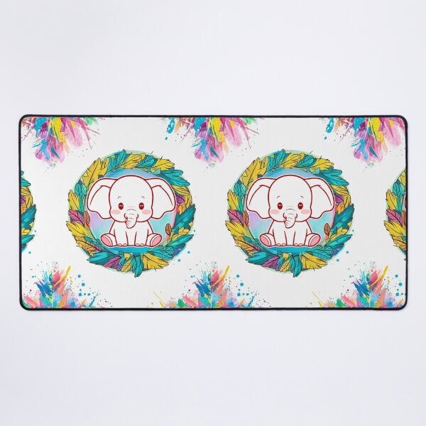 Item preview, Cute Elephant. Little elephant, colorful elephant, elephant drawing designed and sold by ElephantVibes.