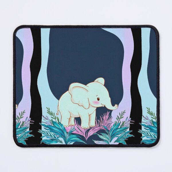 Item preview, Cute Elephant. Little elephant, colorful elephant, elephant drawing designed and sold by ElephantVibes.