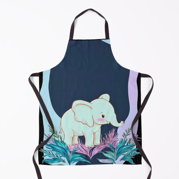 Item preview, Cute Elephant. Little elephant, colorful elephant, elephant drawing designed and sold by ElephantVibes.