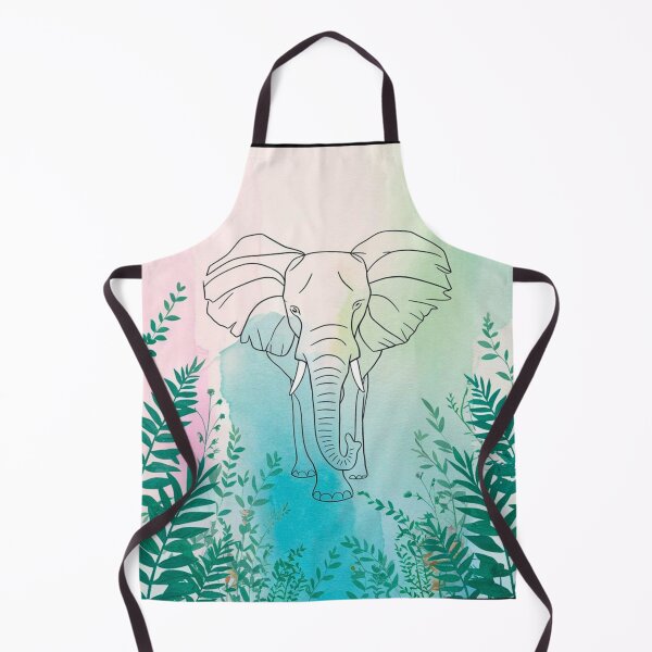 Item preview, Cute Elephant. Little elephant, colorful elephant, elephant drawing designed and sold by ElephantVibes.