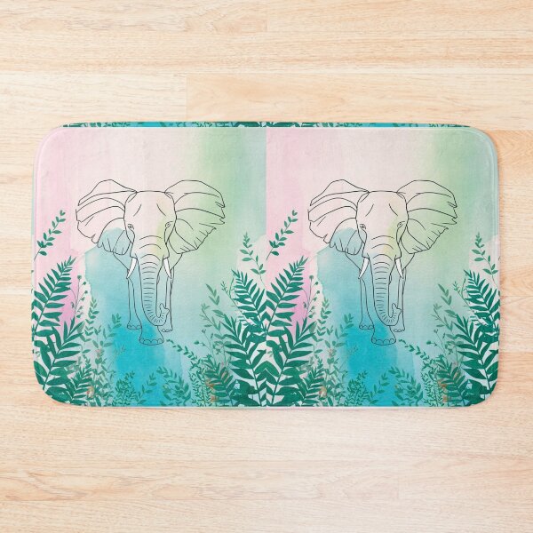 Item preview, Cute Elephant. Little elephant, colorful elephant, elephant drawing designed and sold by ElephantVibes.