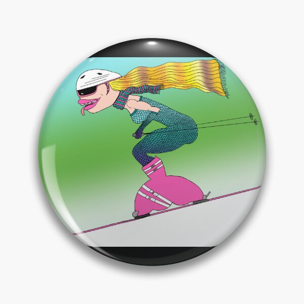 Item preview, Downhill Skier designed and sold by Nancy Haven.