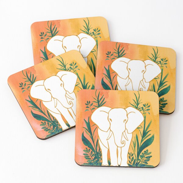 Item preview, Cute Elephant. Little elephant, colorful elephant, elephant drawing designed and sold by ElephantVibes.