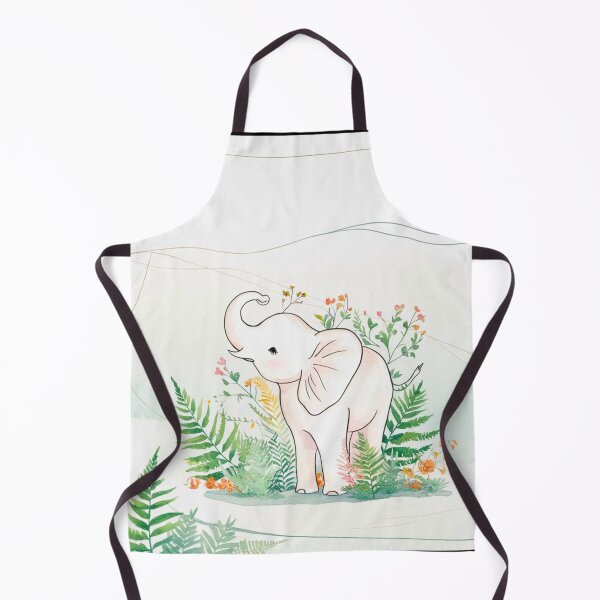 Item preview, Cute Elephant. Little elephant, colorful elephant, elephant drawing designed and sold by ElephantVibes.