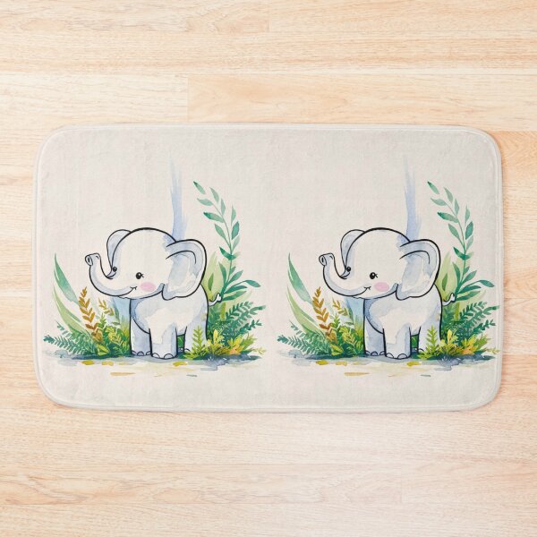 Item preview, Cute Elephant. Little elephant, colorful elephant, elephant drawing designed and sold by ElephantVibes.