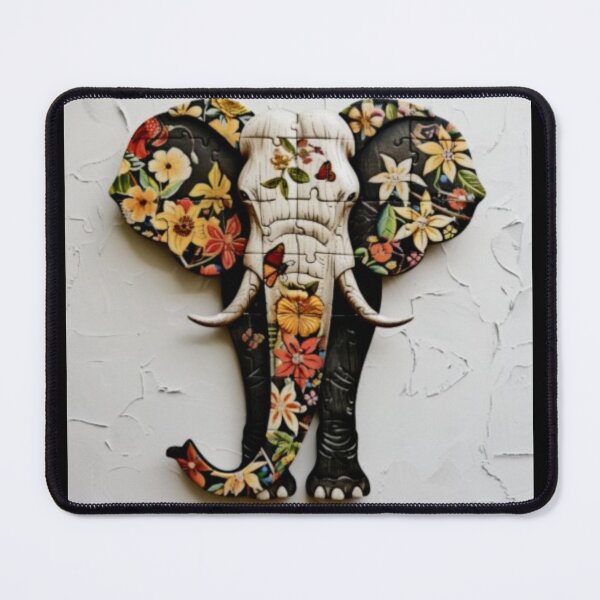 Item preview, A Fun "Puzzled" Elephant designed and sold by aginlow.