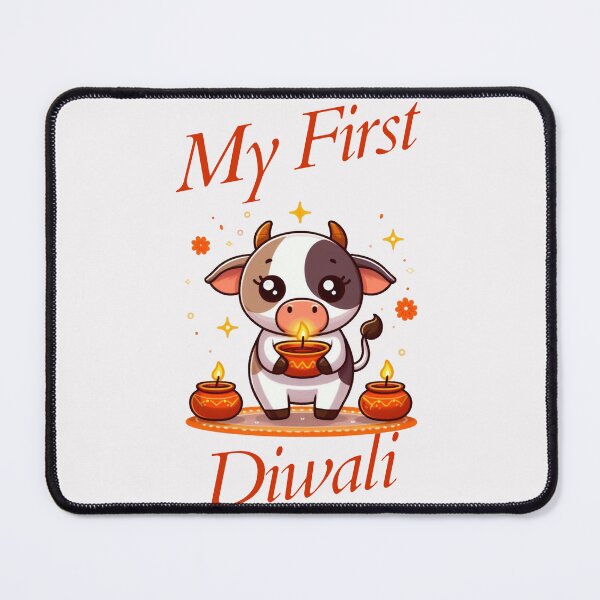 Item preview, my first diwali Cow designed and sold by LemuellTrends.