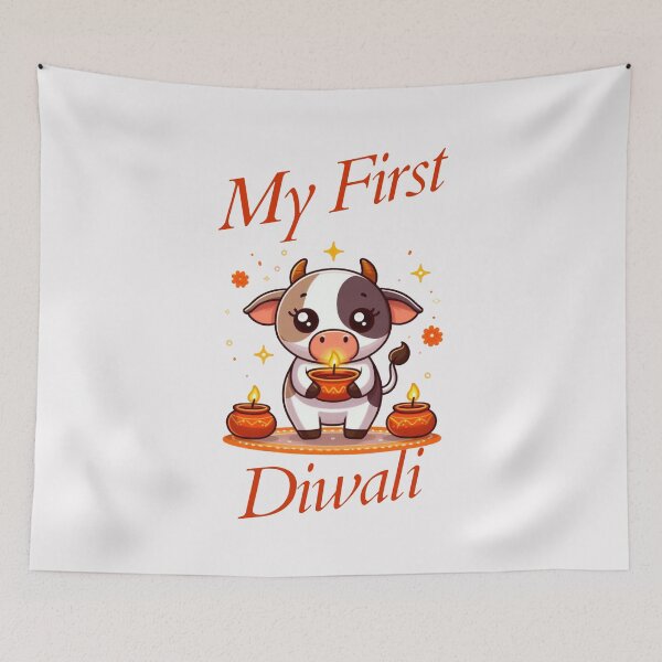 Item preview, my first diwali Cow designed and sold by LemuellTrends.