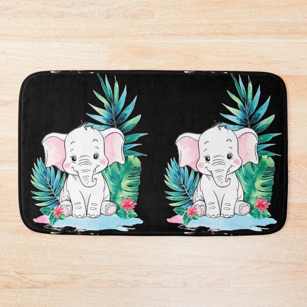 Item preview, Cute Elephant. Little elephant, colorful elephant, elephant drawing designed and sold by ElephantVibes.