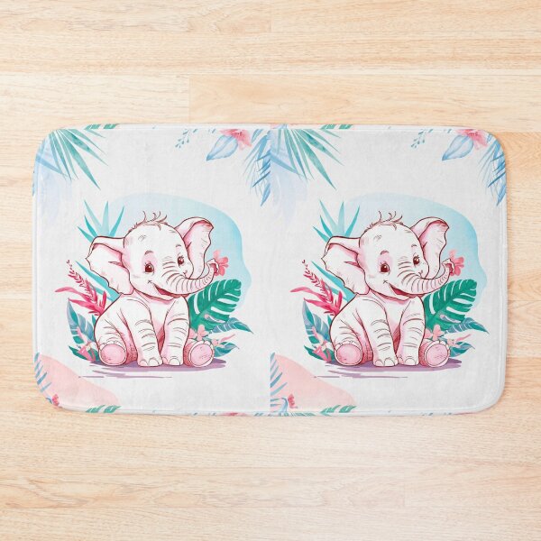 Item preview, Cute Elephant. Little elephant, colorful elephant, elephant drawing designed and sold by ElephantVibes.