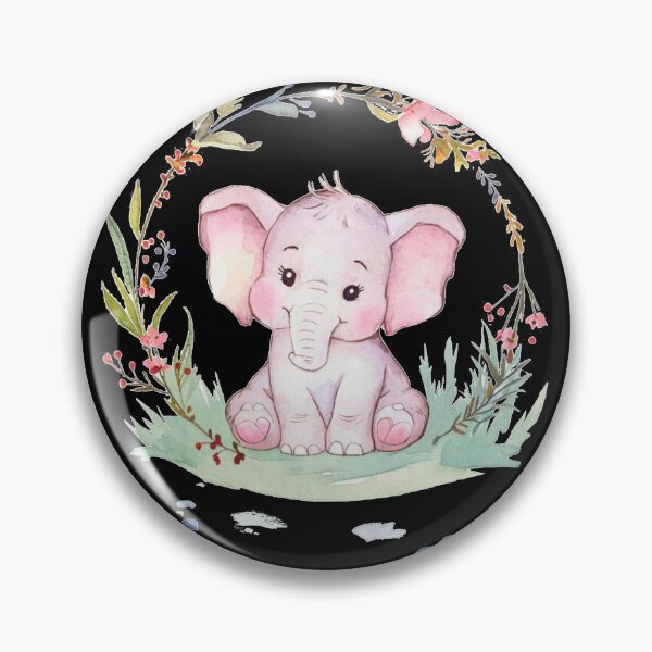 Item preview, Cute Elephant. Little elephant, colorful elephant, elephant drawing designed and sold by ElephantVibes.