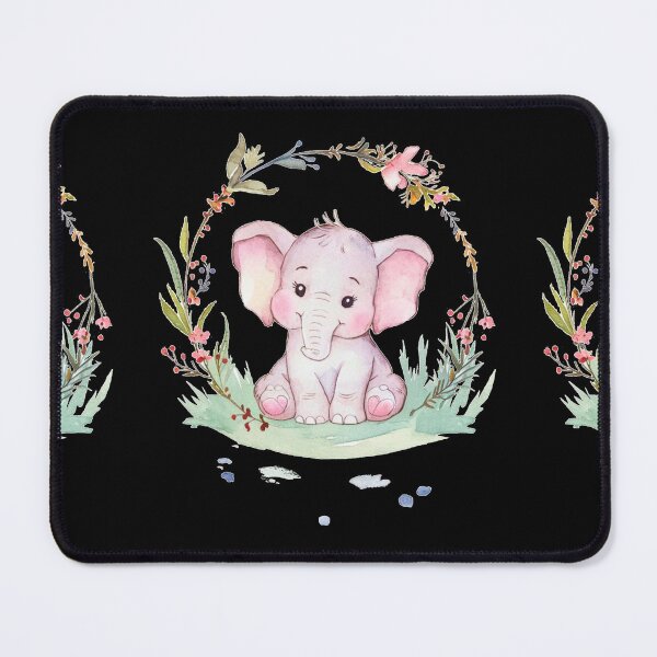 Item preview, Cute Elephant. Little elephant, colorful elephant, elephant drawing designed and sold by ElephantVibes.
