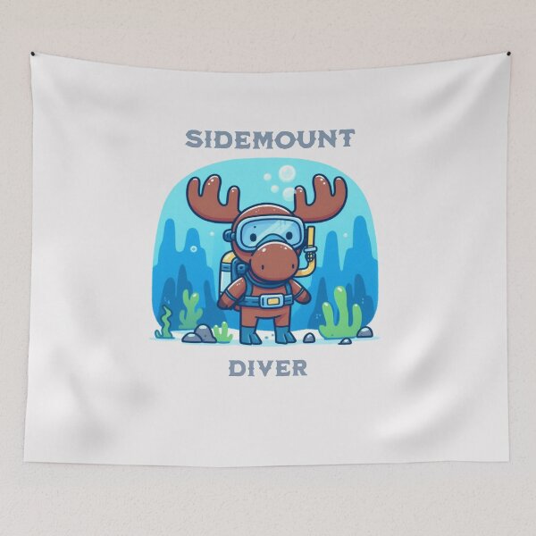 Item preview, cave diving Moose designed and sold by LemuellTrends.