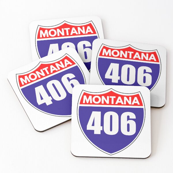 Item preview, Montana 406 (Interstate Sign Design) designed and sold by Gilby-Designs.